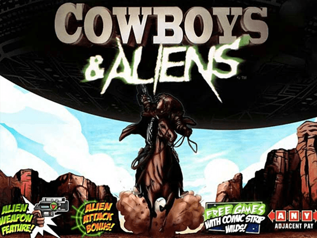 Игровой аппарат Cowboys & Aliens